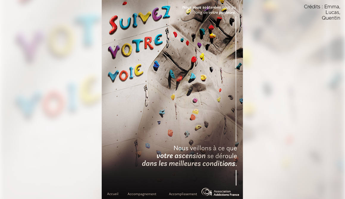 Une identité visuelle pour soutenir des centres de soins : projet programme direction artistique - année 4 et 5